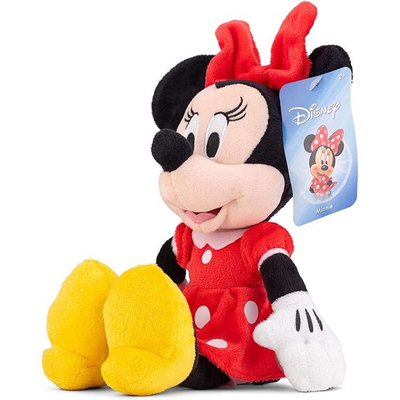 Disney Minnie Mouse Red 11" Beans Plush by Just Play - Picture 2 of 5